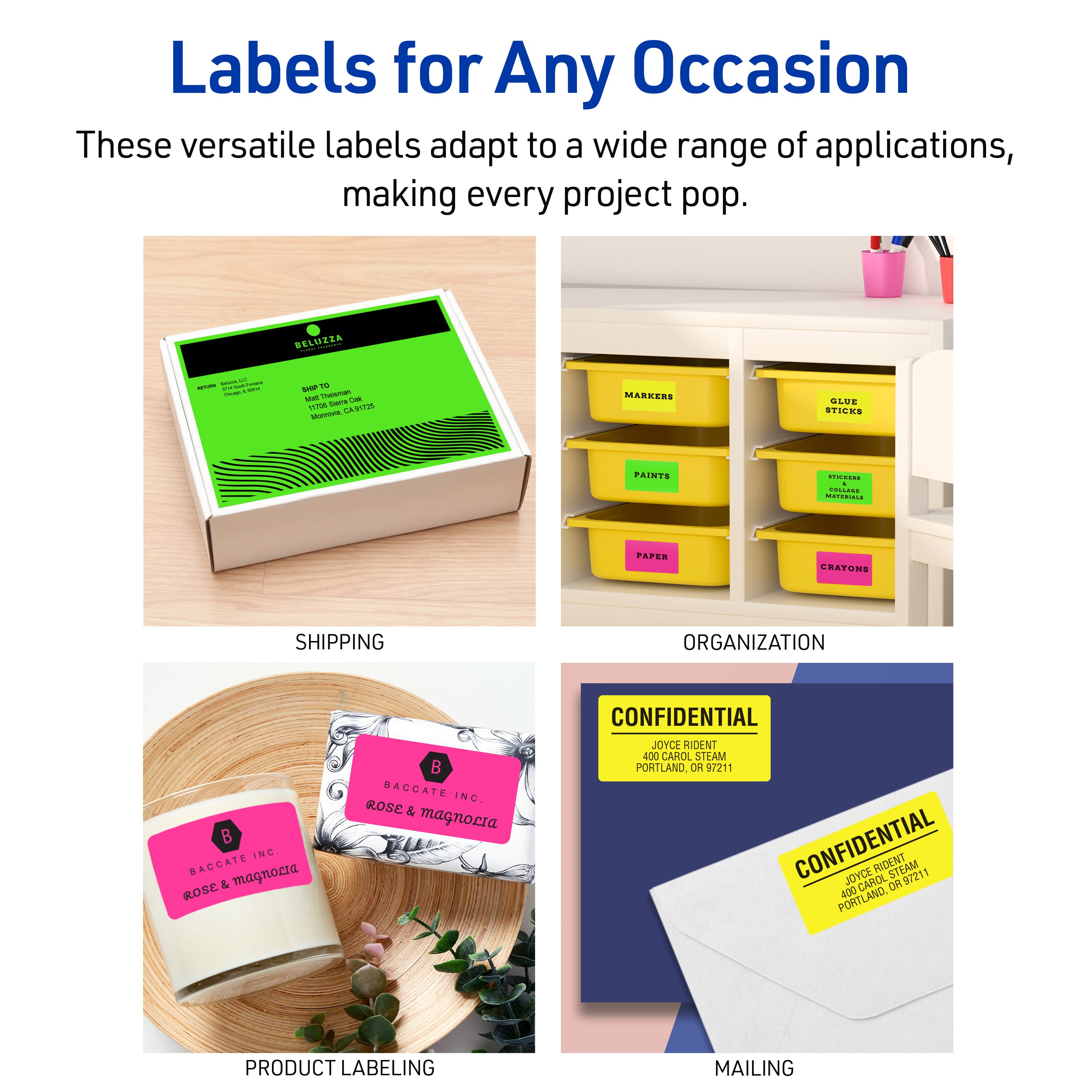 Neon Labels, 1